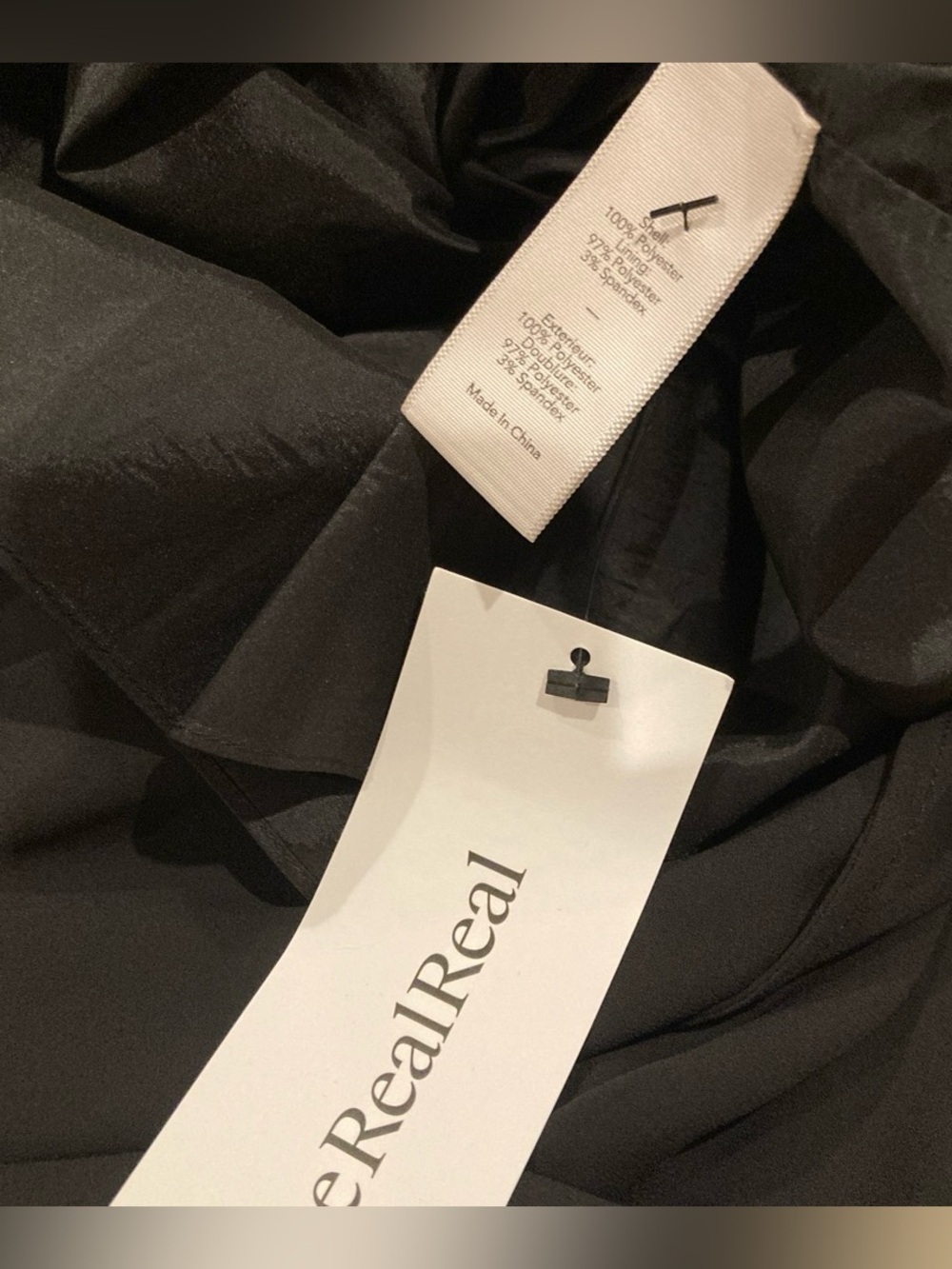 Elizabeth and James blouson midi in black